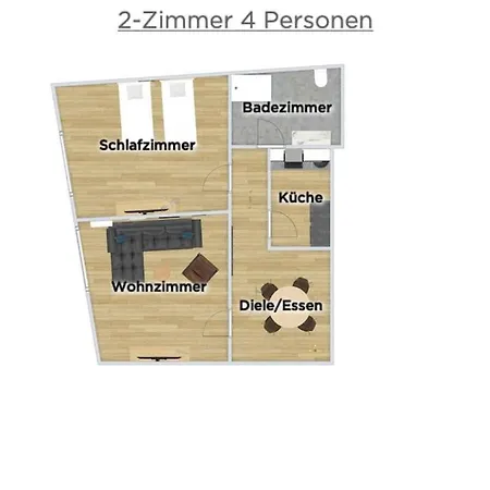 2-Zimmer Apartment 52 Qm Bis Zu 4 Personen Winningen Extérieur photo